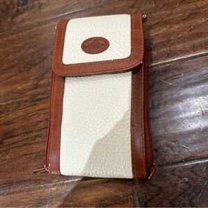 Vintage Leather‎ Pouch with Duck Logo – Possible Dooney & Bourke Style